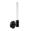 Applique murale Liberty Single en métal, noir, hauteur 13 cm
