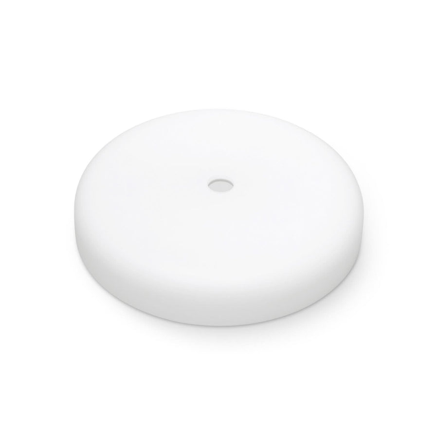 Lampe à poser d'extérieur LED rechargeable Trip en verre, gris foncé et blanc mat, Ø 17 cm, IP44