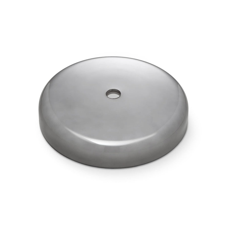 Lampe à poser d'extérieur LED rechargeable Trip en verre, gris foncé et gris brillant, Ø 17 cm, IP44