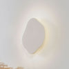 Applique murale LED Nielson en plâtre, beige, hauteur 30 cm