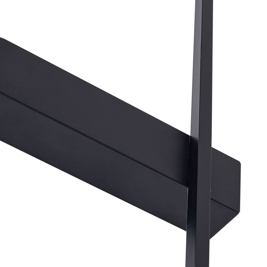 Applique murale LED Natsumi en aluminium, noir, hauteur 90 cm