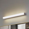 Applique murale LED Philippa en aluminium, blanc, hauteur 4 cm, IP44