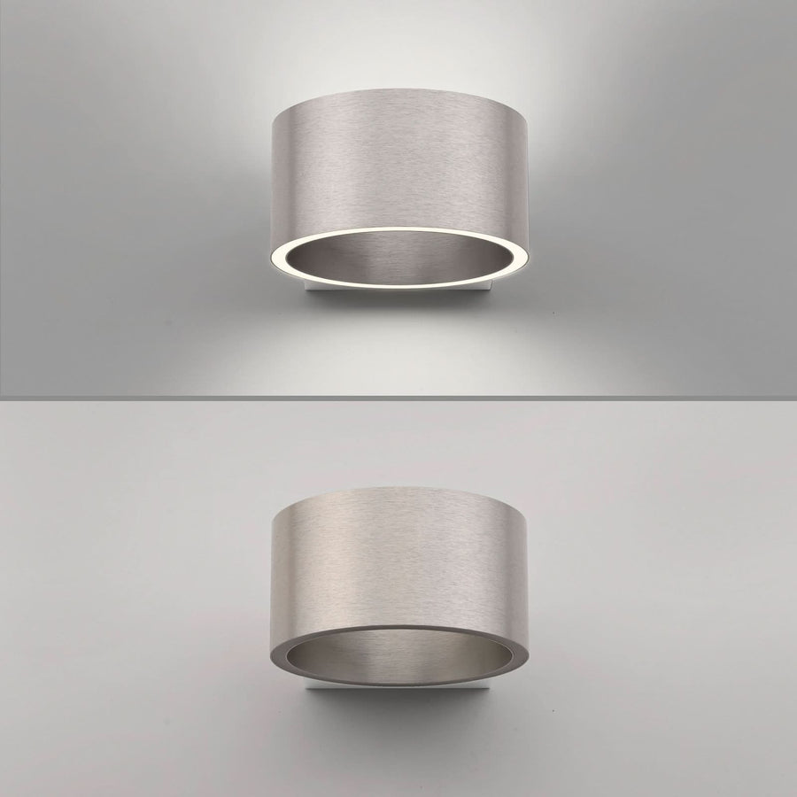 Applique murale LED Clipse en aluminium, Ø 15 cm