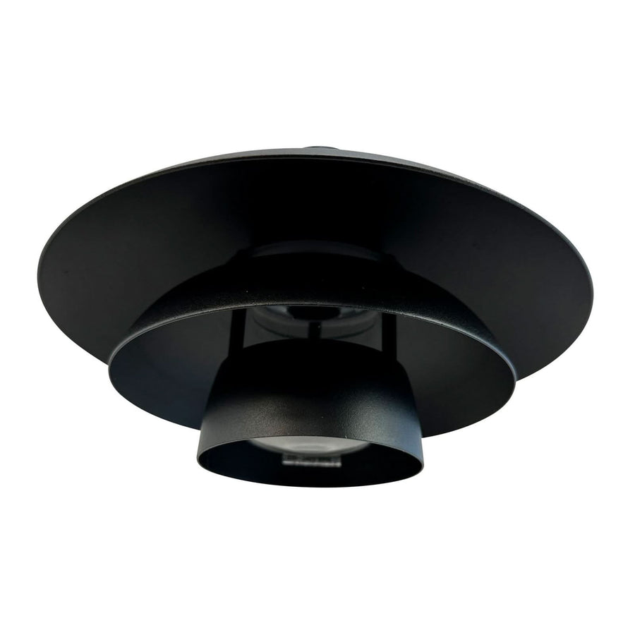 Applique d'extérieur Morph en métal, Ø 24 cm, IP44