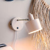 Applique murale Ocean en métal, beige, hauteur 10,5 cm