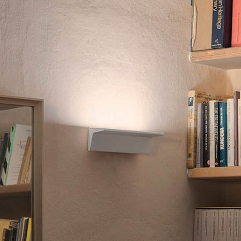 Applique murale LED Zena en aluminium, blanc, hauteur 7 cm, 3000 K