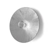 Applique murale Kolarz Moon en métal, argenté, Ø 62 cm