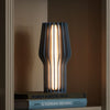 Lampe à poser d'extérieur LED rechargeable Radiant, bleu, Ø 11 cm, IP44