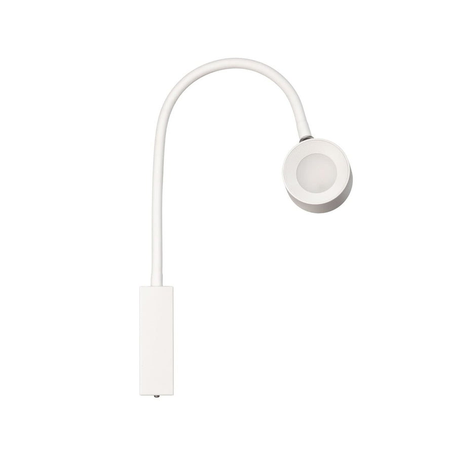 Applique murale LED rechargeable Magnetics en métal, blanc, hauteur 40 cm, IP54