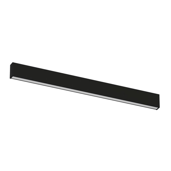 Applique murale LED Box W2 Bi-Emission en métal, noir, hauteur 8,6 cm, 2700 K, 37 W