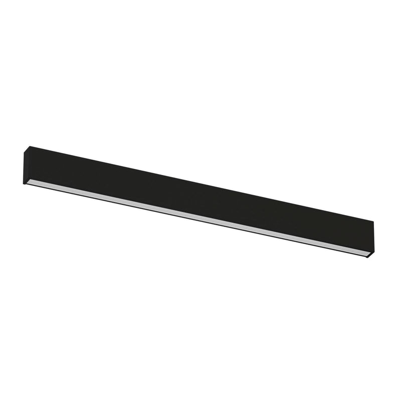 Applique murale LED Box W2 Bi-Emission en métal, noir, hauteur 8,6 cm, 2700 K, 37 W
