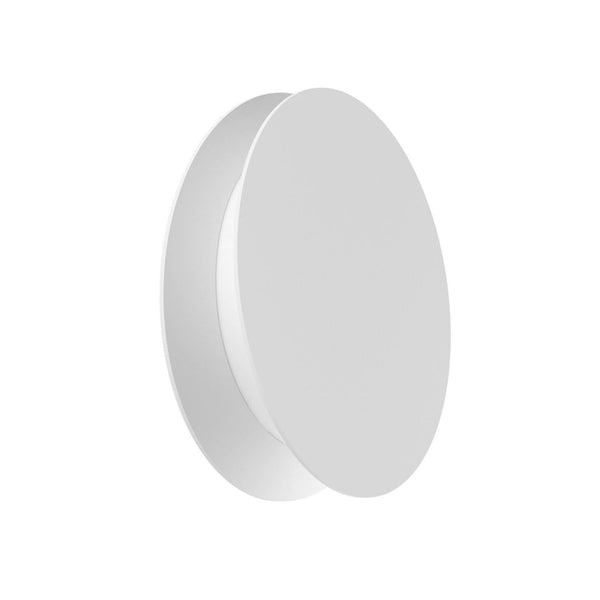 Applique murale LED Yo-Yo en aluminium, blanc, Ø 24,8 cm