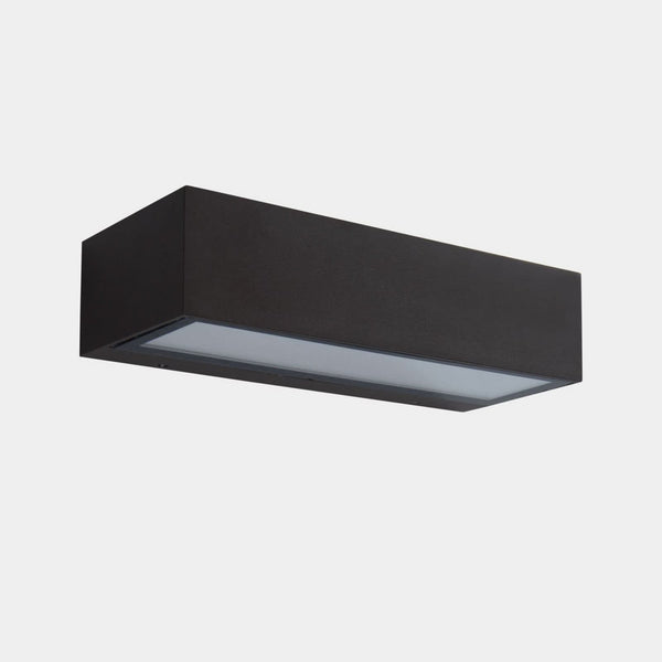 Applique d'extérieur LED Nemesis en aluminium, marron, hauteur 4,5 cm, IP65