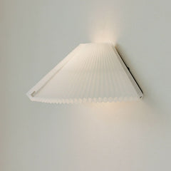 Applique murale Nebra en aluminium, blanc, hauteur 20 cm