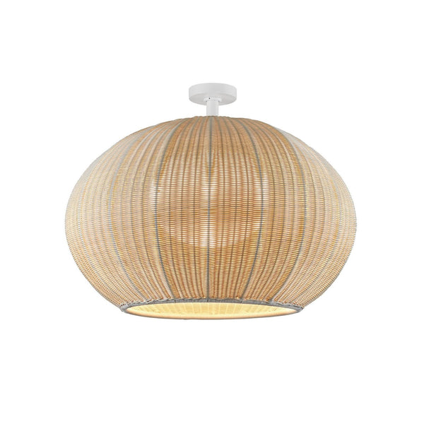 Plafonnier d'extérieur LED Garota, ivoire