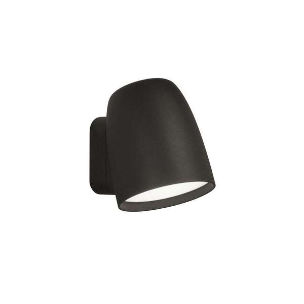 Applique d'extérieur LED Nut en aluminium, gris, Ø 10 cm, IP54