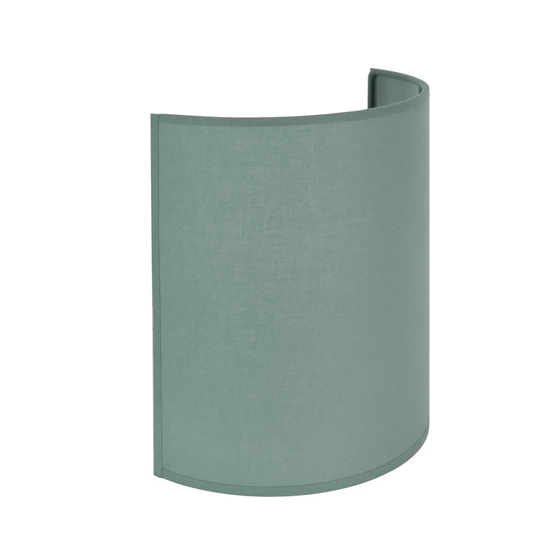 Applique murale Céline en tissu, vert structuré, hauteur 24 cm