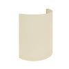 Applique murale Celine en tissu, beige structuré, hauteur 24 cm