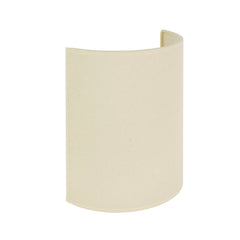 Applique murale Celine en tissu, beige structuré, hauteur 24 cm