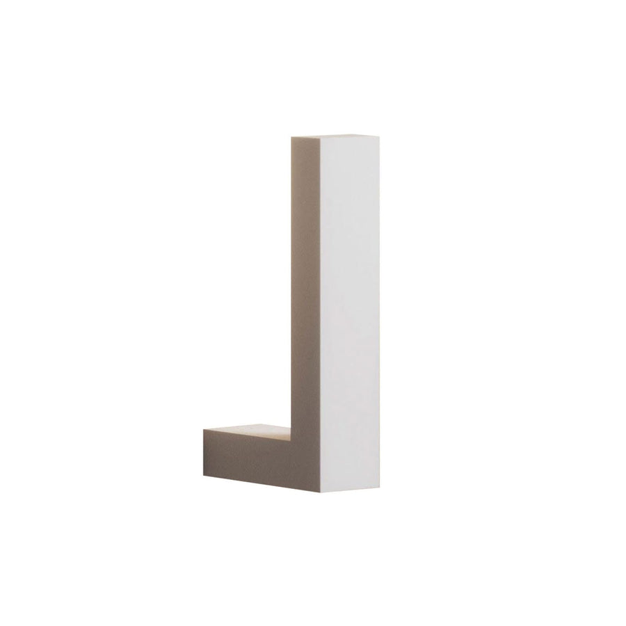 Applique murale LED Lancetta en aluminium, blanc, hauteur 18,5 cm