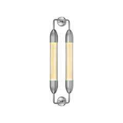 Applique murale Lemon Squeeze en verre, blanc, 2 lumières, 15 W, longueur 77 cm