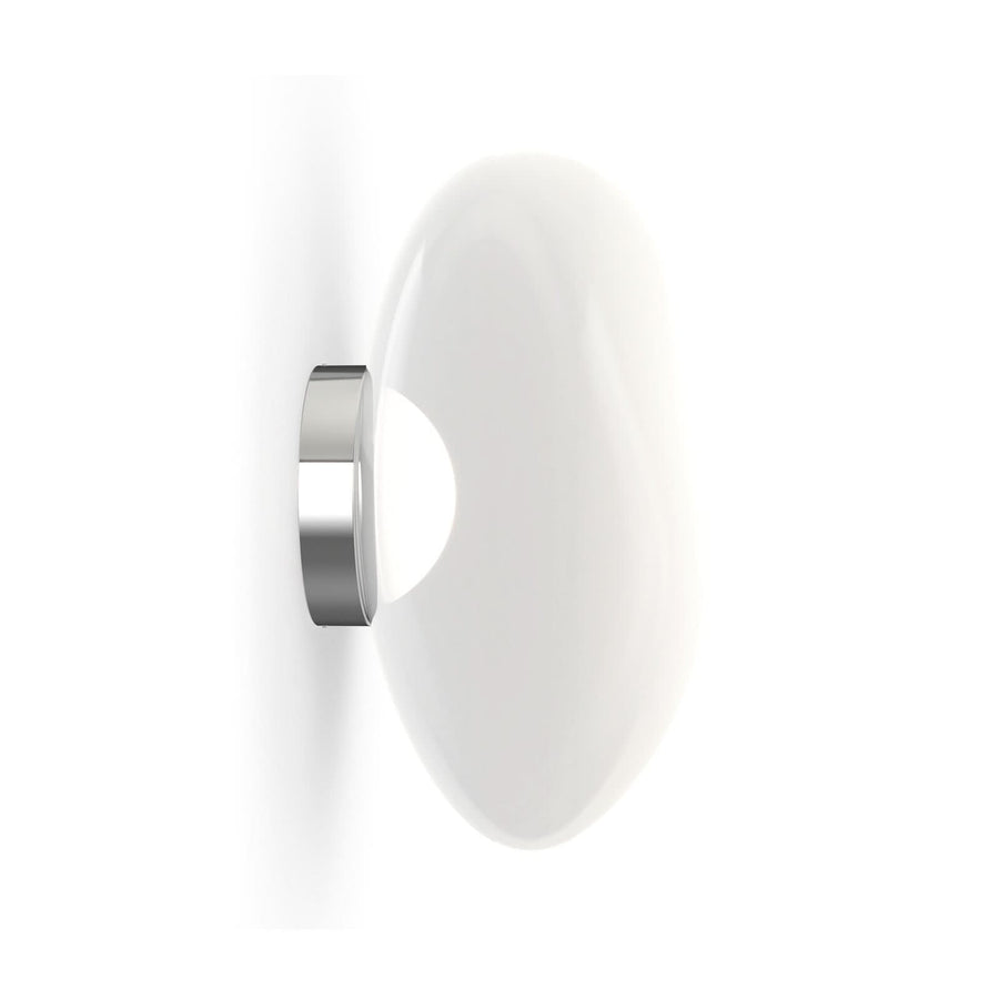 Applique murale LED Melt, chromé, Ø 50 cm