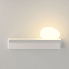 Applique murale LED Suite, blanc mat, hauteur 14 cm