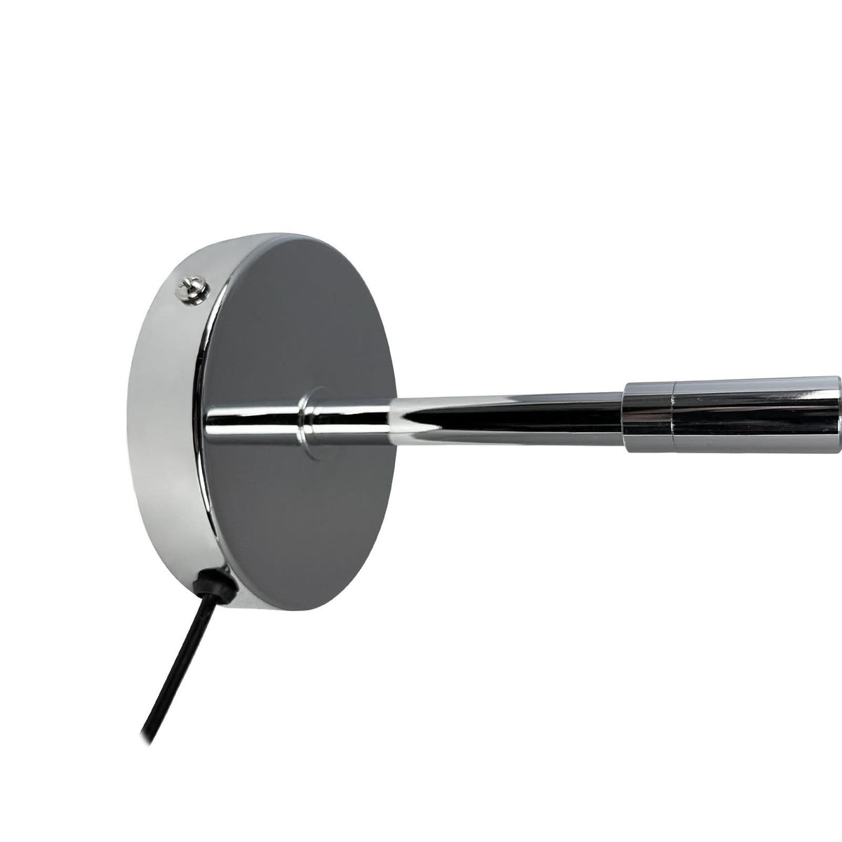 Applique murale LED Starlight en métal, chromé, Ø 14 cm