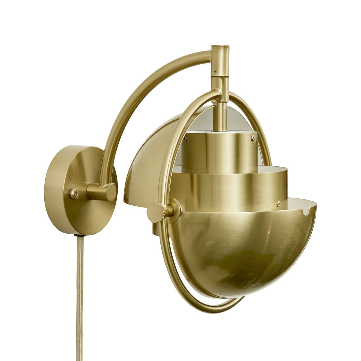 Applique murale Multi-Lite en laiton, hauteur 21 cm