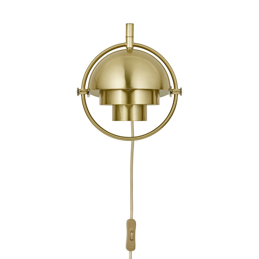 Applique murale Multi-Lite en laiton, hauteur 21 cm