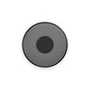 Applique murale LED Glint en aluminium, noir, Ø 25 cm