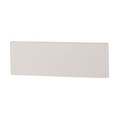 Applique murale LED Eglo Climene en aluminium, blanc, hauteur 8 cm