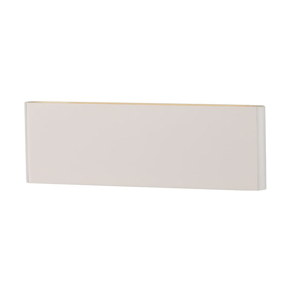 Applique murale LED Eglo Climene en aluminium, blanc, hauteur 8 cm