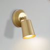 Applique murale LED rechargeable Cone en métal, doré, hauteur 20,8 cm