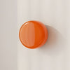 Applique murale BonBon en verre, orange, Ø 16 cm