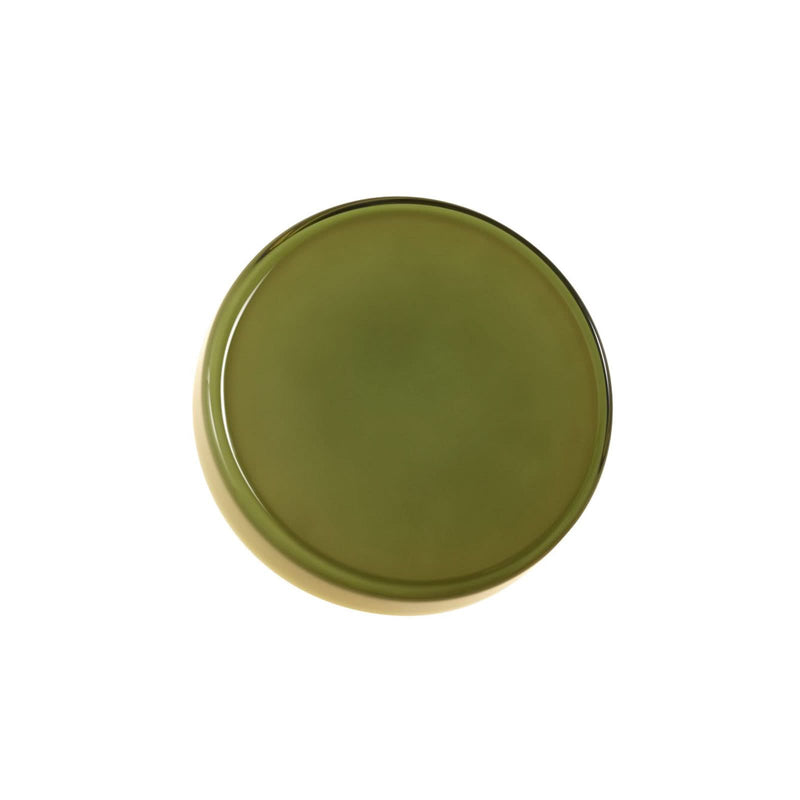 Applique murale LED Caramel en verre, vert et noir, Ø 38 cm
