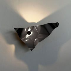 Applique murale LED Zona en acier, anthracite, hauteur 41 cm