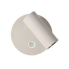 Applique murale LED Tara en métal, blanc, Ø 8,6 cm