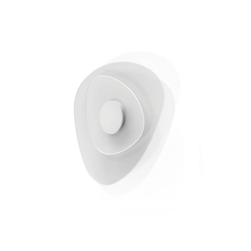 Applique murale LED Joint_W en métal, blanc, hauteur 58,1 cm