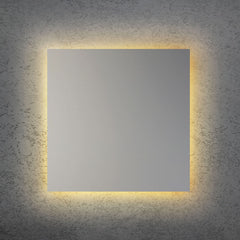 Applique murale LED Blade Q en aluminium, argenté mat, hauteur 44 cm