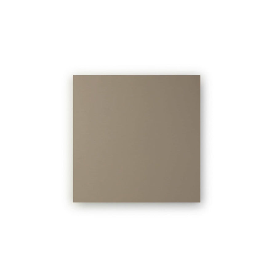 Applique murale LED Blade Q en aluminium, taupe, hauteur 44 cm