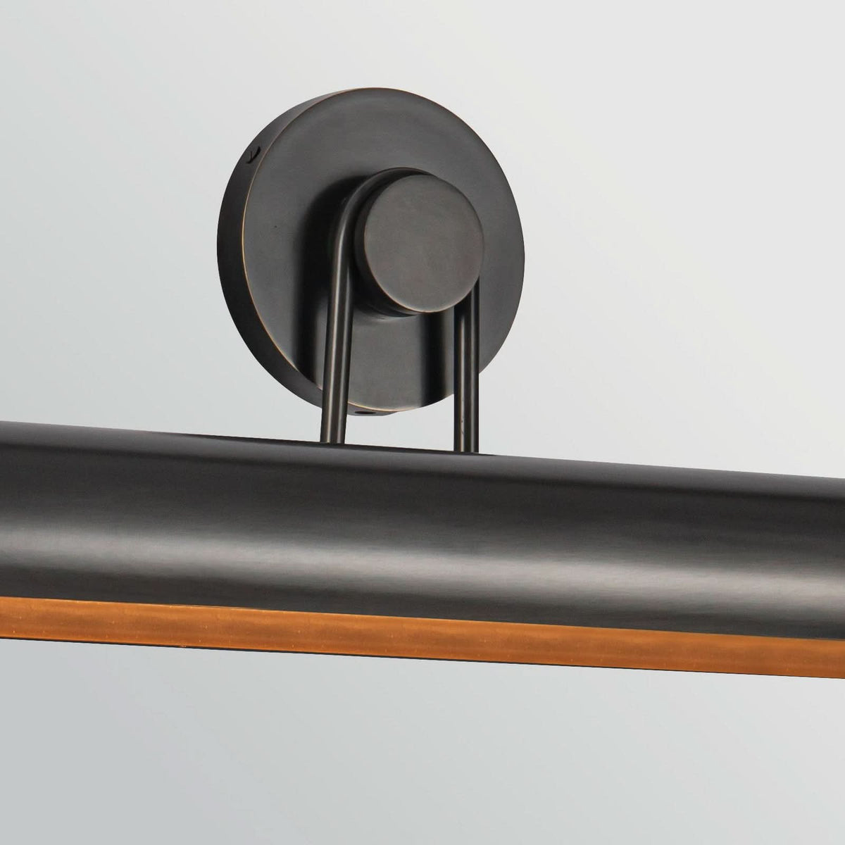 Applique murale Wynwood en acier, bronze, 2 lumières, hauteur 23,2 cm, 60 W, largeur 81,3 cm