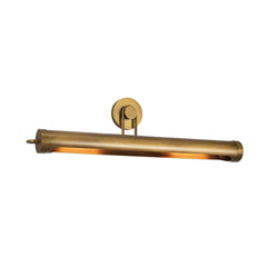 Applique murale Wynwood en acier, laiton ancien, 2 lumières, hauteur 23,2 cm, 60 W, largeur 81,3 cm
