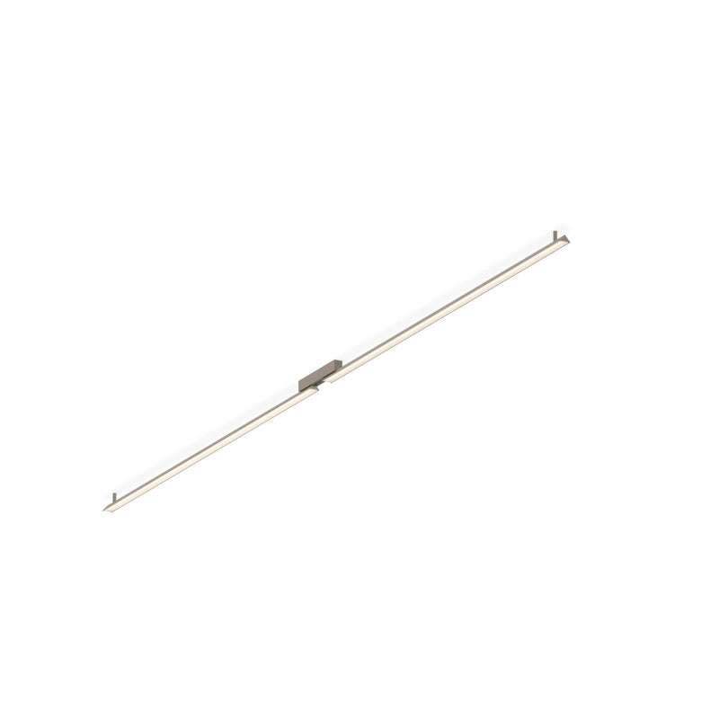 Applique murale LED SPA en aluminium, beige, 2 lumières, IP44, 2700 K, 21,6 W
