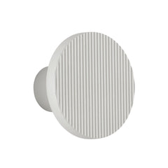 Applique murale LED Arid A/01 en aluminium, blanc, Ø 14 cm, IP44
