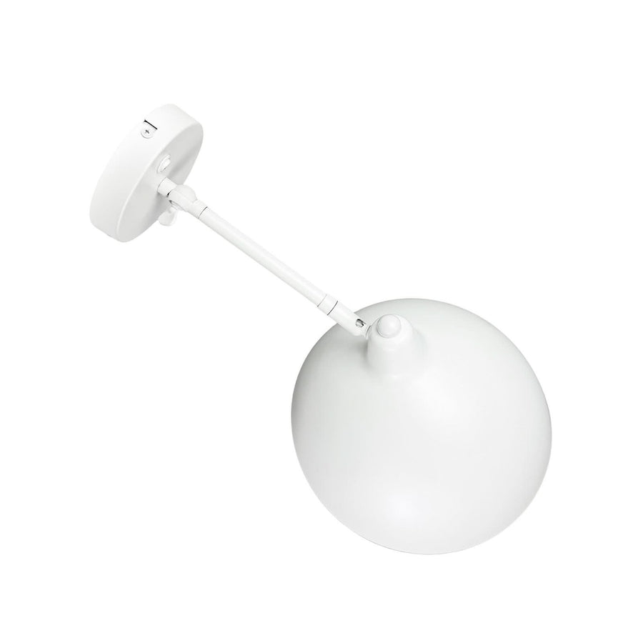 Applique murale Futura en métal, blanc, hauteur 19,2 cm