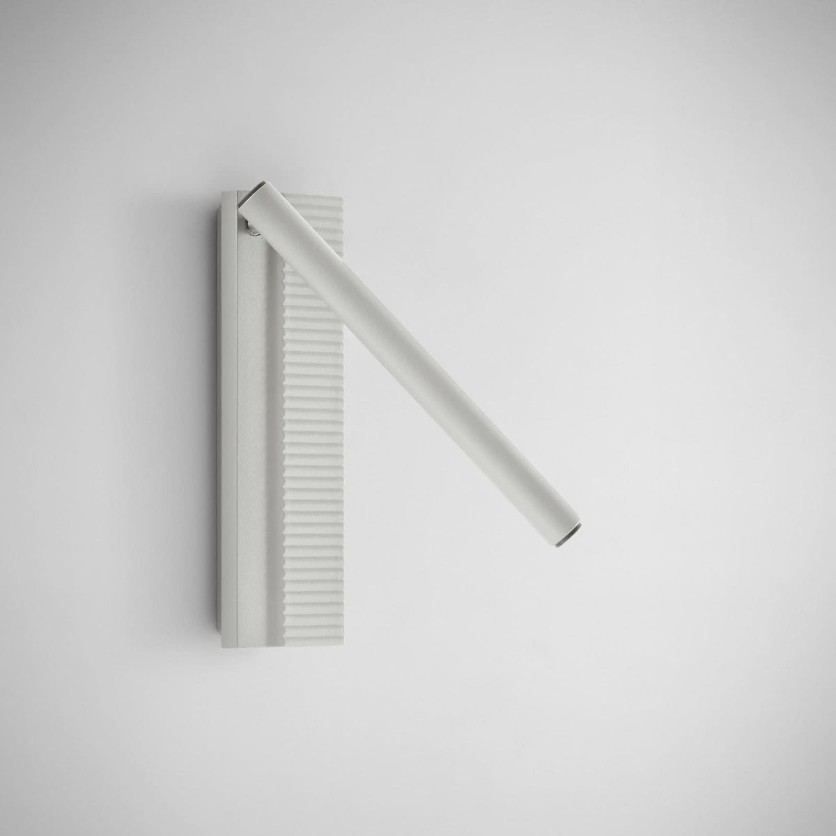 Applique murale LED Arid A/02 en aluminium, blanc, hauteur 20 cm