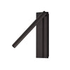 Applique murale LED Arid A/03 en aluminium, noir, hauteur 20 cm