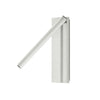 Applique murale LED Arid A/03 en aluminium, blanc, hauteur 20 cm