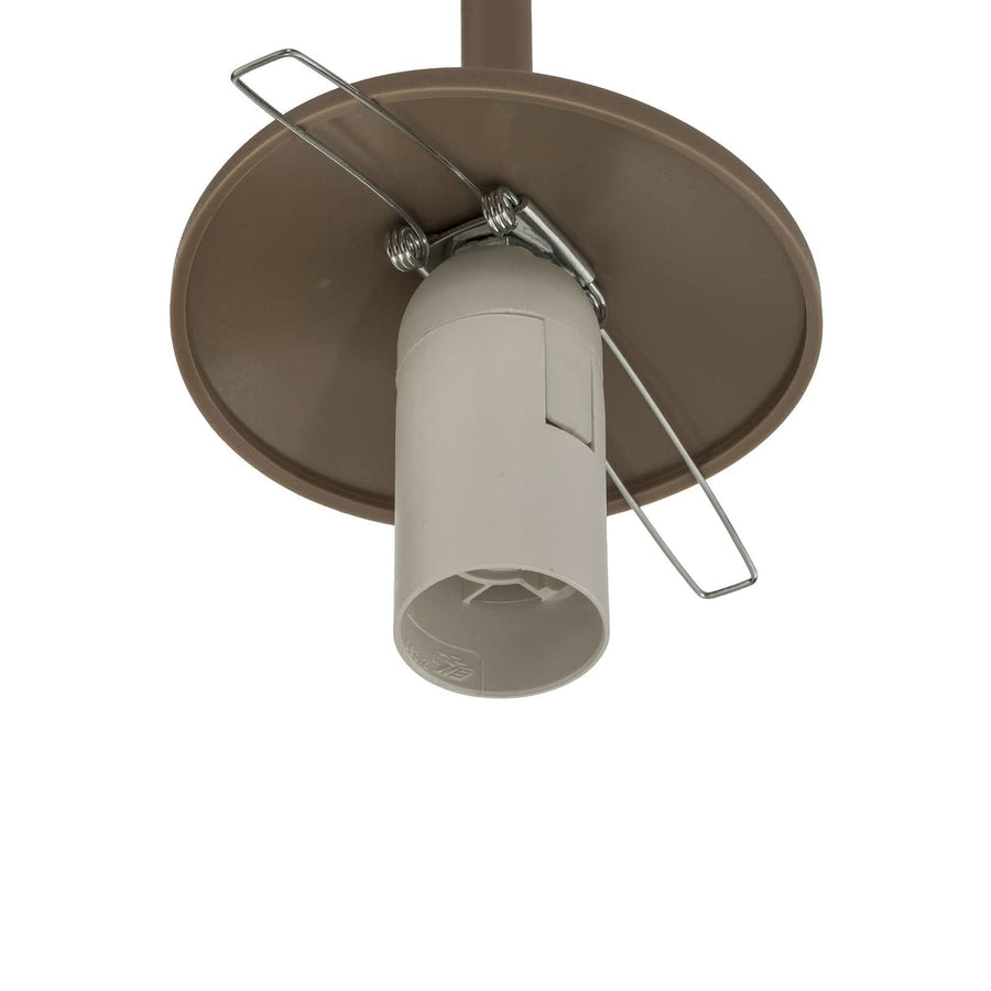 Applique murale Cambridge en verre, beige mat et blanc satiné, hauteur 34 cm